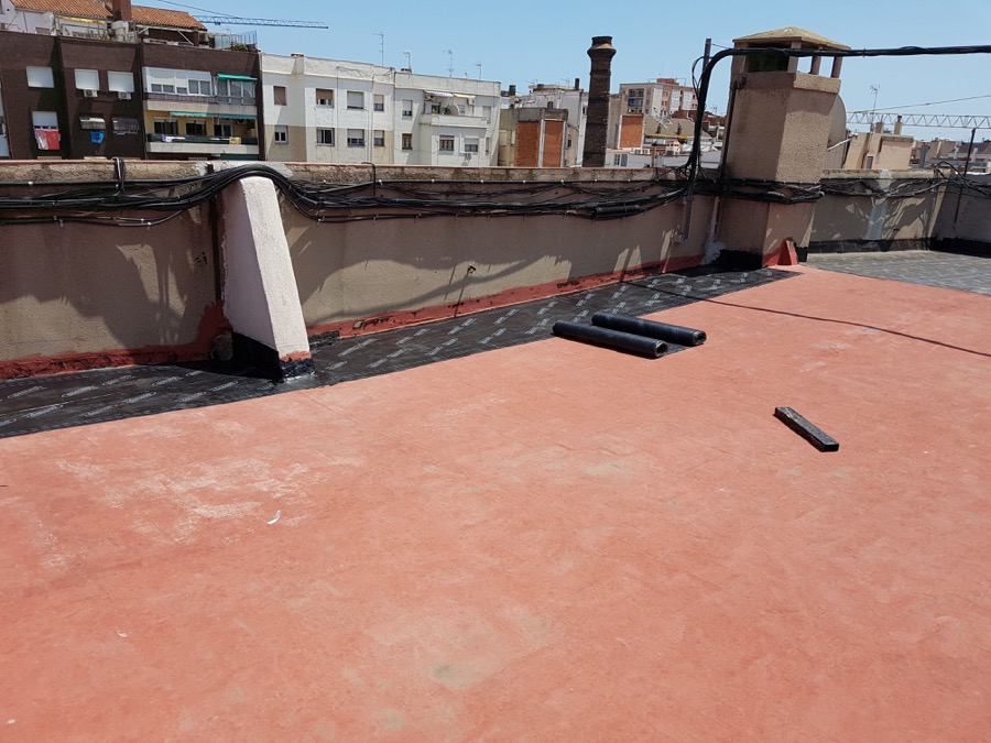 Impermeabilizar terrado en Barcelona (Eixample)